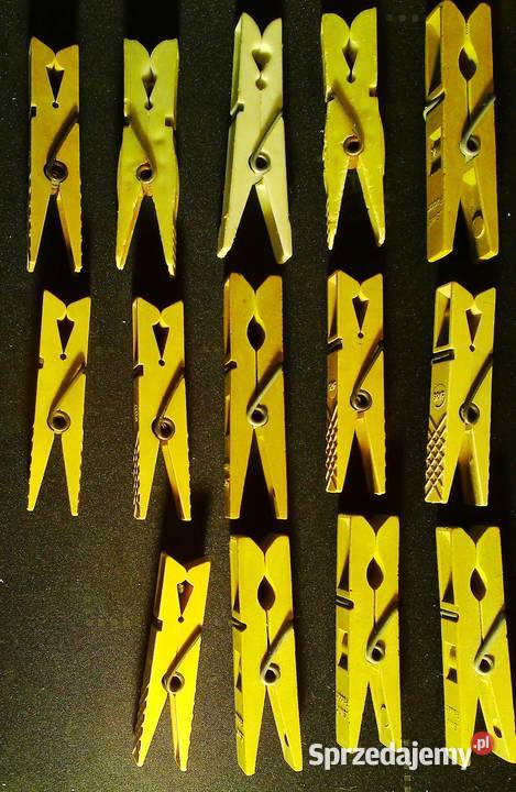 Klamerki do suszenia bielizny plastikowe