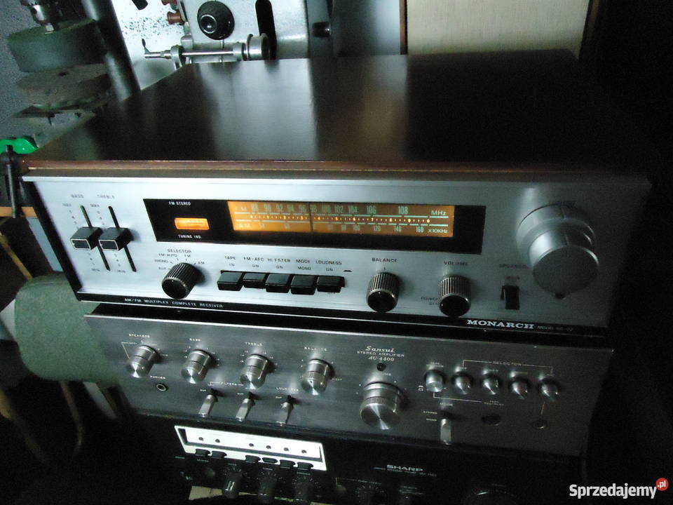 STARE RADIO AMPLITUNER MONARCH GS22 JAPAN Nowy Sącz sprzedam