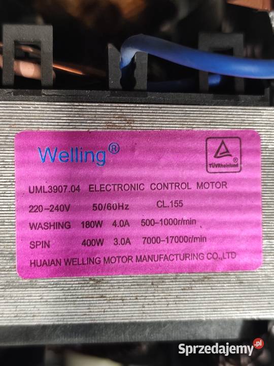 UML390704 Welling silnik do pralki lubelskie Zamość sprzedam