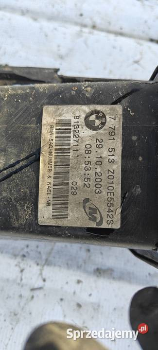 Wentylator chłodnicy żaluzja BMW E46 320d 20d