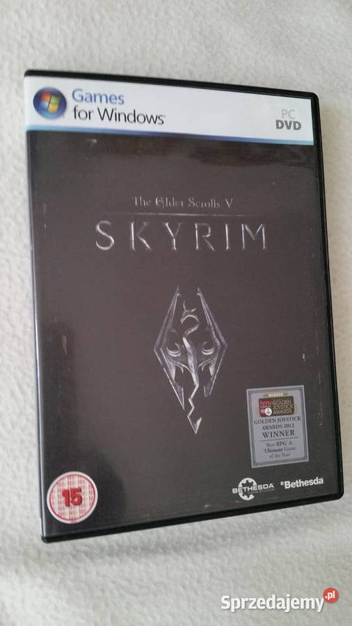 The Elder Scrolls V SKYRIM 2011 BETHESDA PC DVD Puławy sprzedam