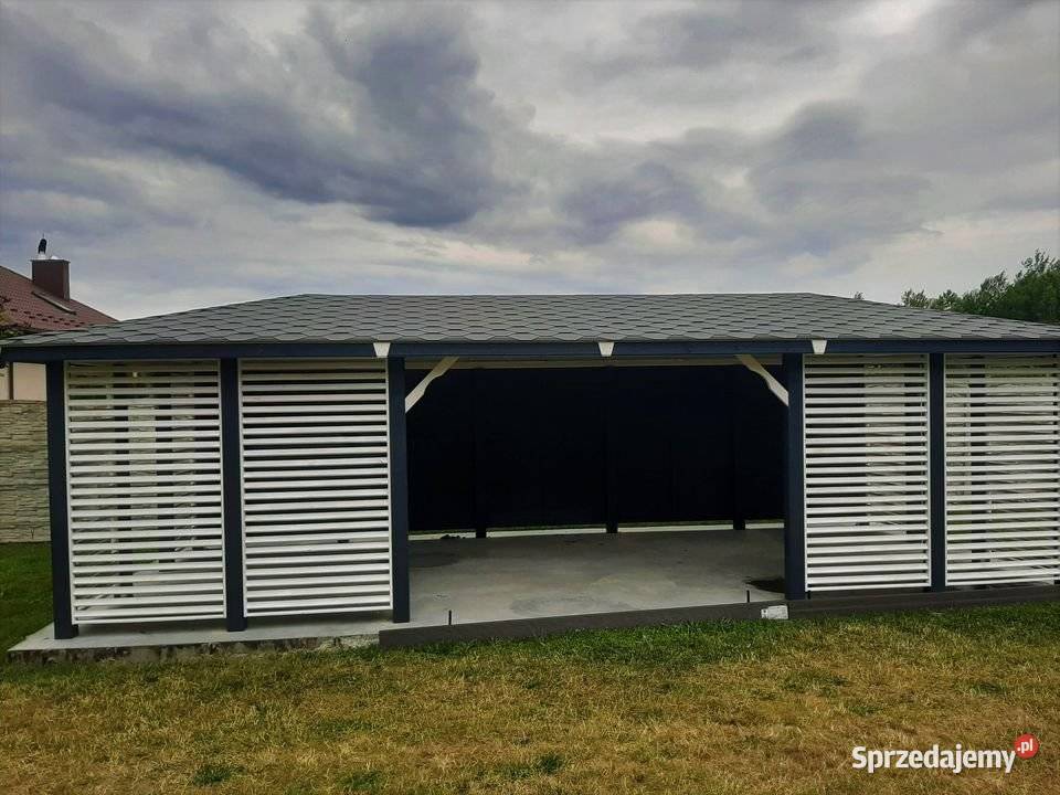 Altana drewniana ogrodowa Barcelona Szybka Marki