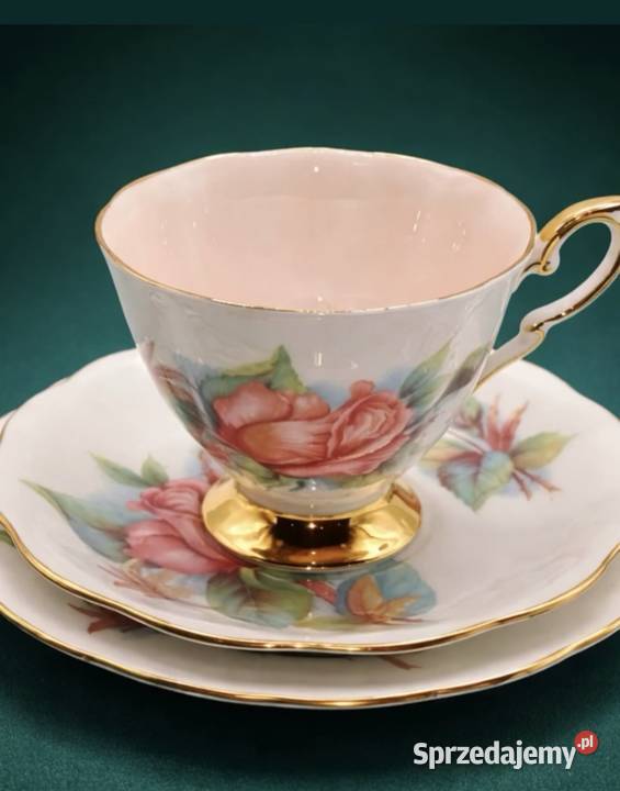 Angielska porcelana kostna ROSLYN Pabianice