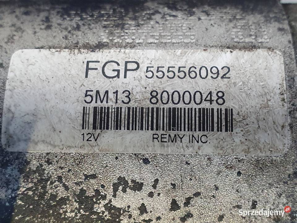 ROZRUSZNIK Opel Zafira B 18 16V 55556092 Z18XER Chełm