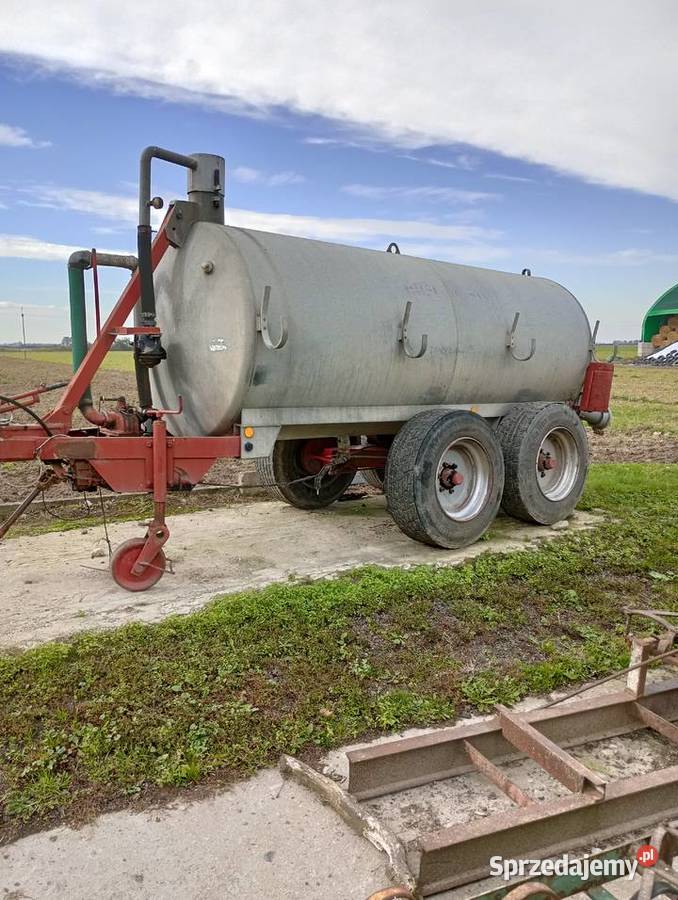 Beczkowóz 6000 litrów Benken nieuszkodzony Beczkowozy Pogorzela