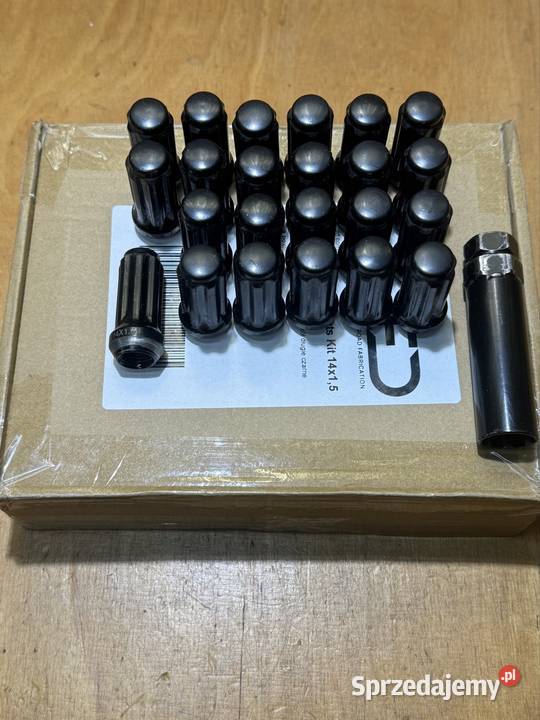 Nakrętki zabezpieczające do felg długie M14x150
