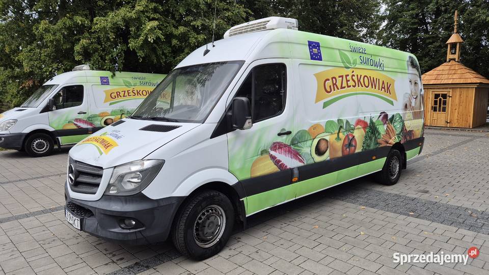 MERCEDES SPRINTER 313 CDI MAXI 2016 CHŁODNIA 130KM Częstochowa