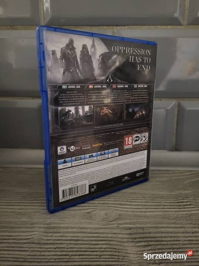 Assassins creed syndicate 4 Kraków sprzedam