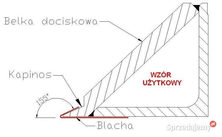 ZAGINARKA GIĘTARKA KRAWĘDZIARKA DEKARSKA DO sprzedam