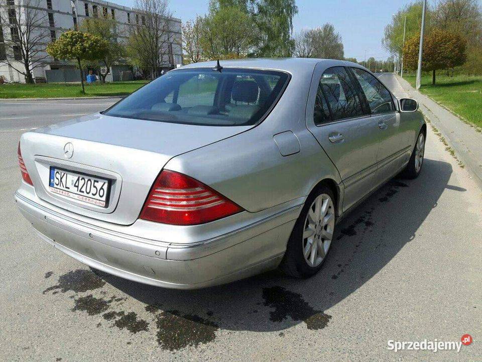 sprzedam mercedes w 220 klasa s fajny stan
