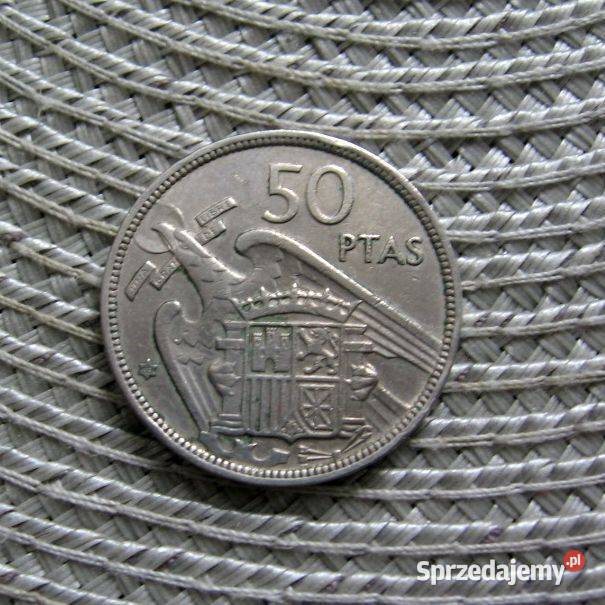 Hiszpania 50 Ptas 1957r Gen Franco