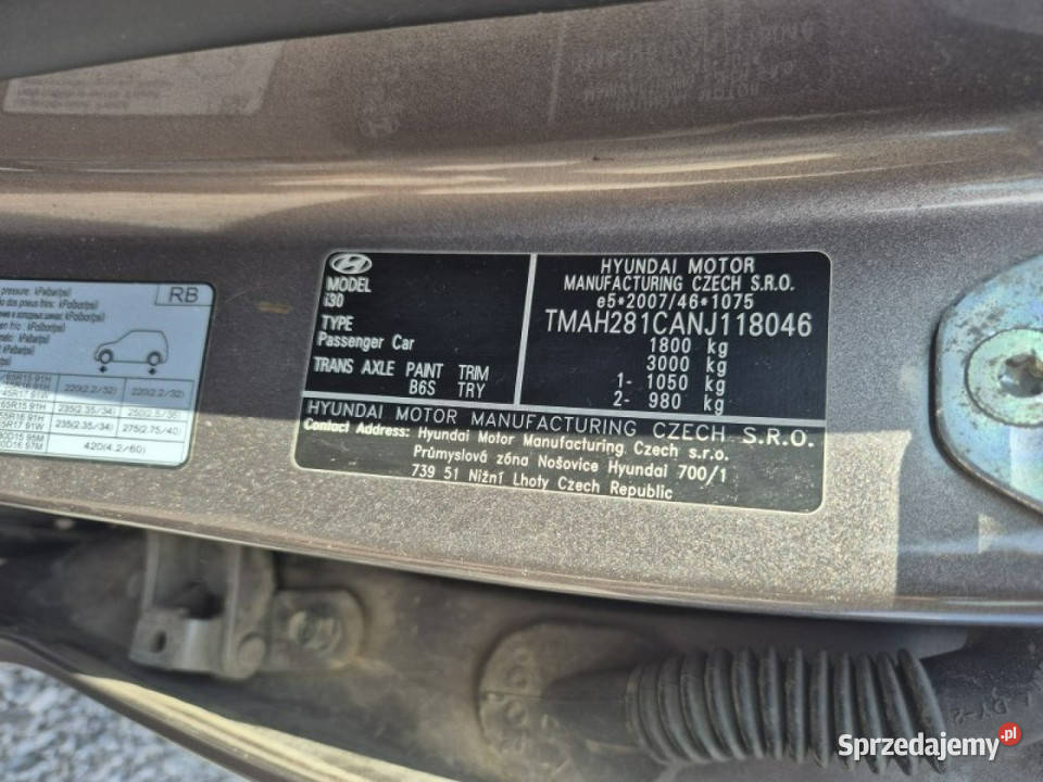 Hyundai i30 III 2017 Hyundai Komorniki