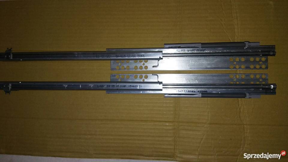 Prowadnice do szuflad 400 mm HETTICH cichy domyk Bydgoszcz