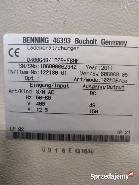 Prostownik Belatron HF 48V150A Prostowniki i kable rozruchowe Wrocław