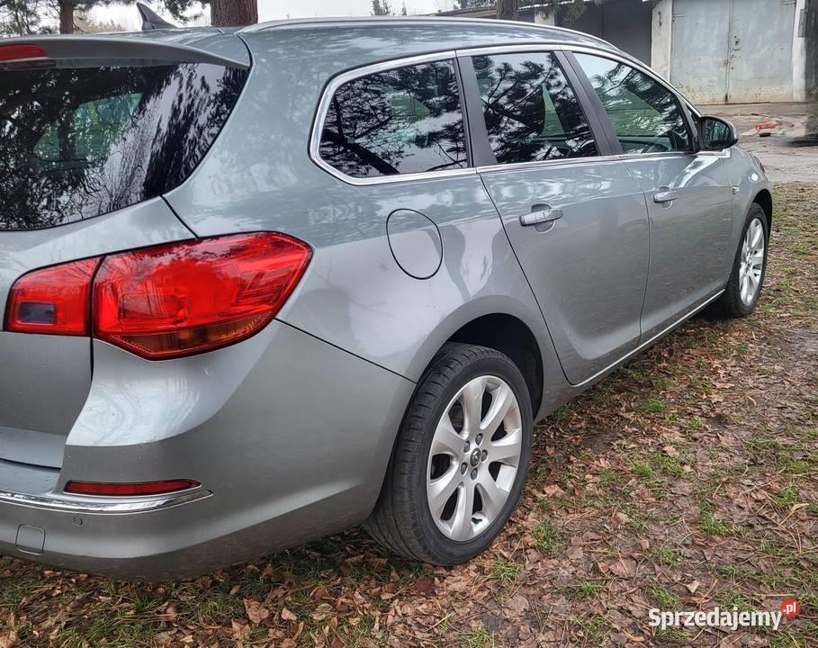 Opel Astra J 14 Turbo 120 śląskie Zabrze