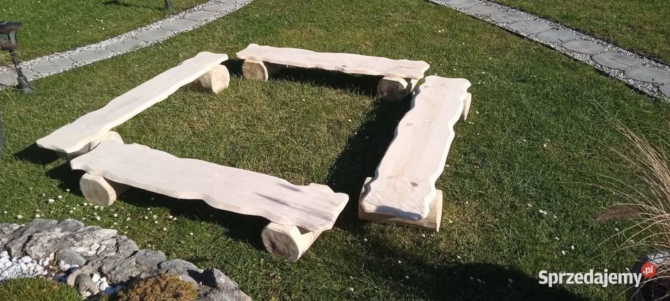 Ławka Ogrodowa Ogniskowa Biesiadna Meble Ogród Zawiercie