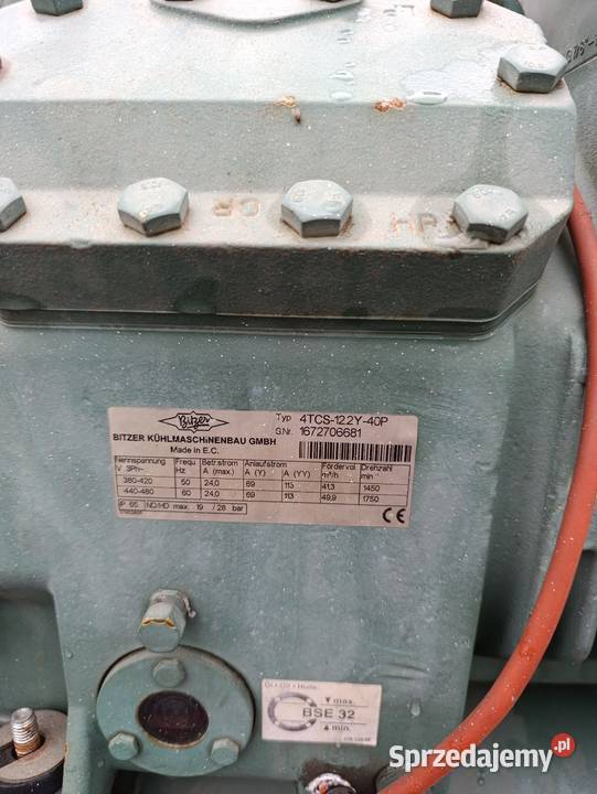 Agregat chłodniczy Bitzer 4TCS122Y40P  Skaszewo Włościańskie