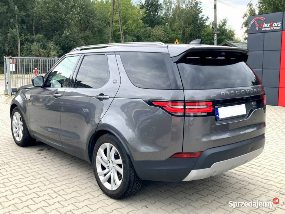 Land Rover Discovery Salon Polska Fv 23 V 2017 regulowane zawieszenie Konstancin-Jeziorna