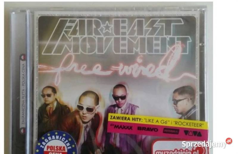 FAR EAST MOVEMENT FREE WIRED CD Warszawa