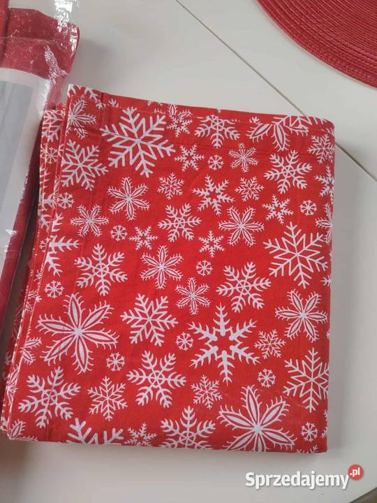 Obrus świąteczny bieżniki