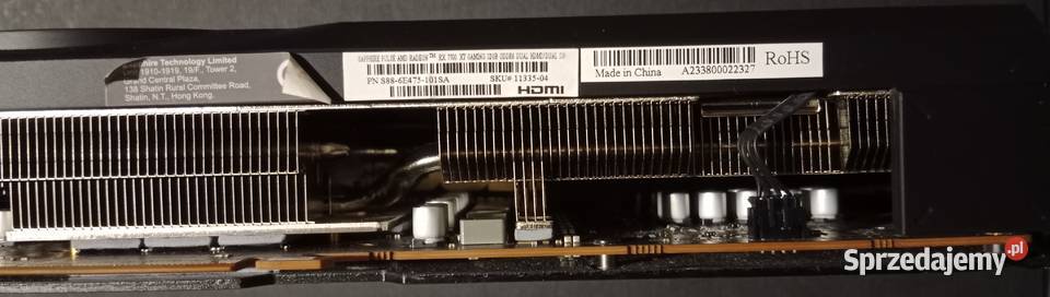 AMD Sapphire Radeon RX 7700 XT PULSE 12GB GDDR6 HDMI  Łazy sprzedam
