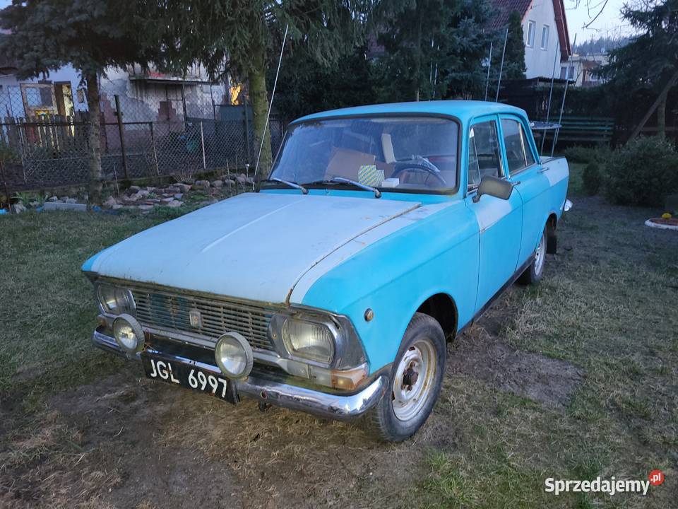 Moskwicz sprawny zarej1966r Pozostałe lubuskie Zielona Góra
