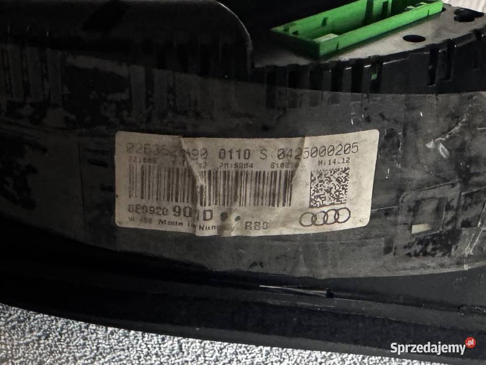 LICZNIK ZEGAR PRĘDKOŚCIOMIERZ AUDI A4 B7 sprzedam