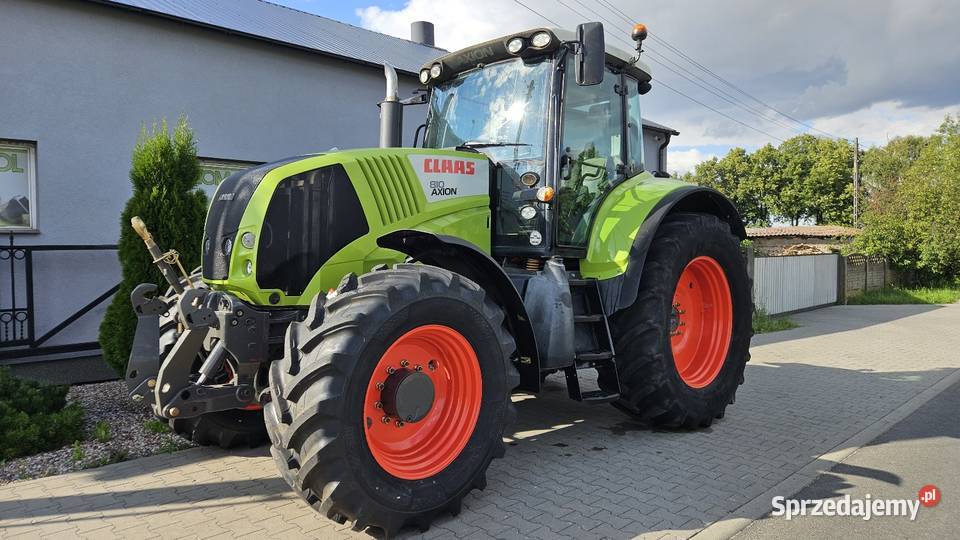 Claas Axion 810 Zaczep górny Ciągniki wielkopolskie Gruntowice