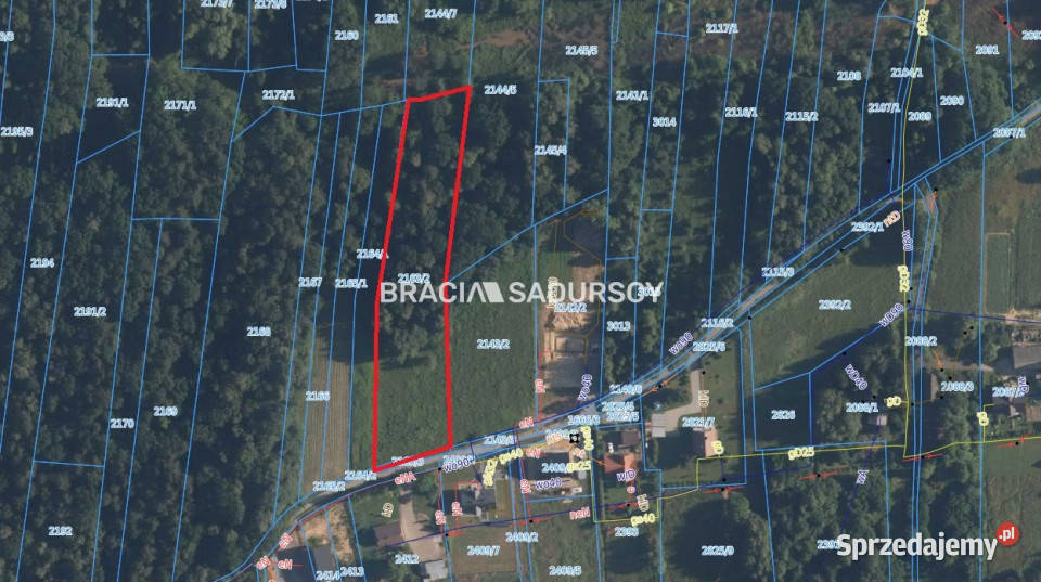 sprzedaży działki 5700m2 Siepraw małopolskie
