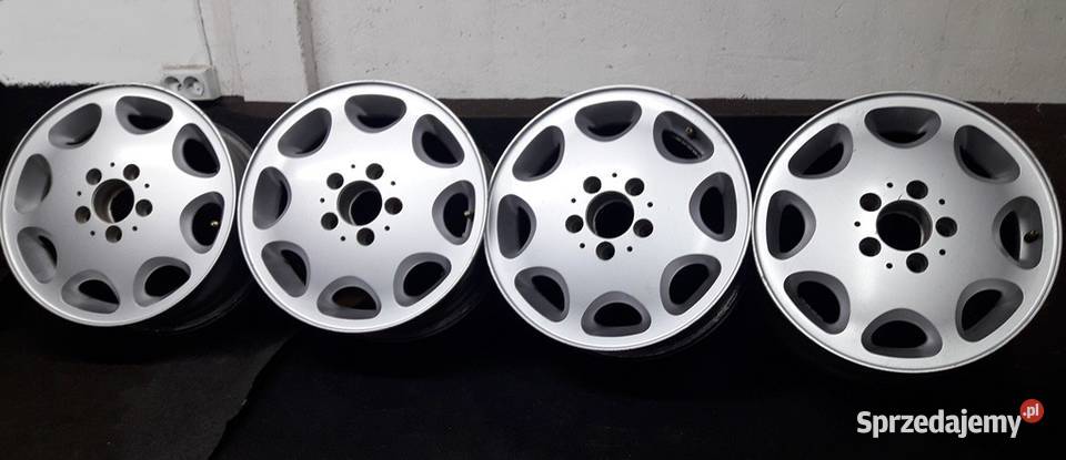 Mercedes W124 felgi aluminiowe 8 loch 15 ET44
