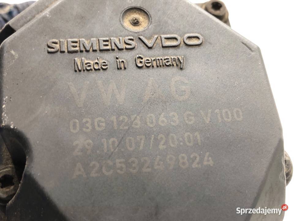 PRZEPUSTNICA VW TRANSPORTER T5 03G128063G 19 102 podkarpackie