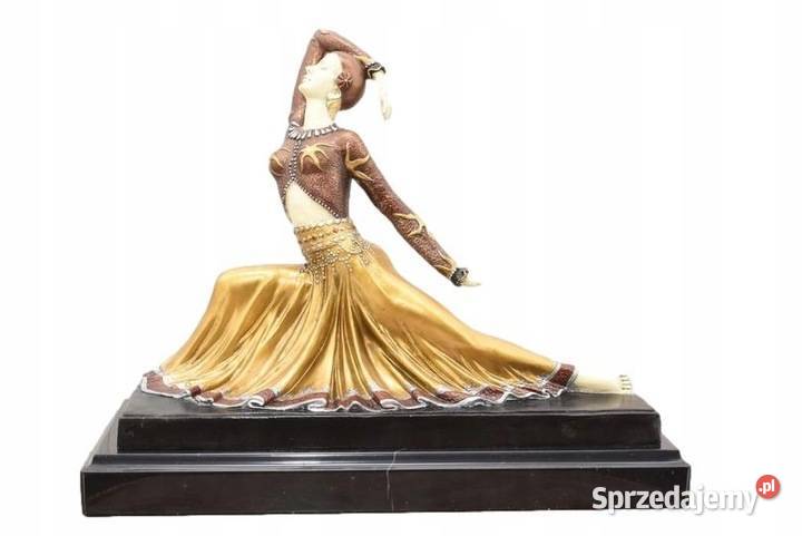 Egipska Tancerka w Stylu Demetre Chiparus Figura Rzeźby i figury Kraków