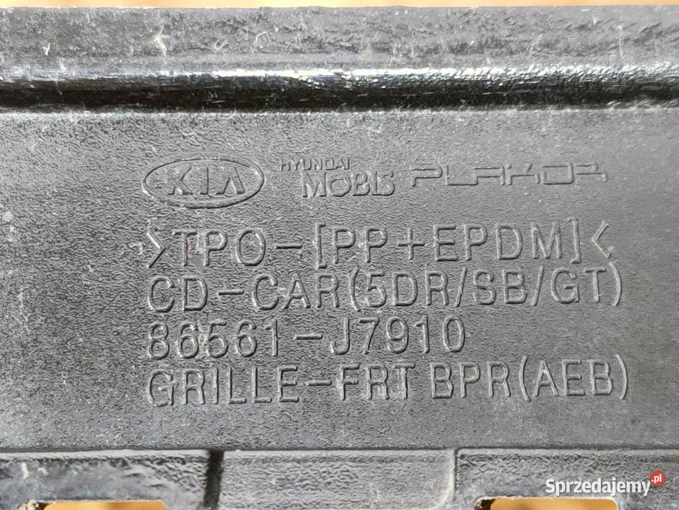 Kratka Zderzaka Przedniego Kia Pro Ceed III GT osobowe Pleszew