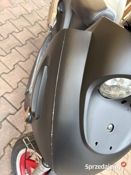 Zipp Triad 49cc 2006 pali na dotyk odmalowaniu kupiony w Polsce małopolskie