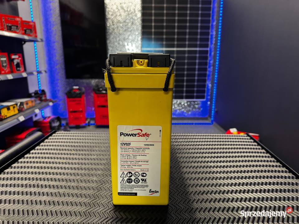 Akumulator PowerSafe 12V92F 12V 92Ah Jasło