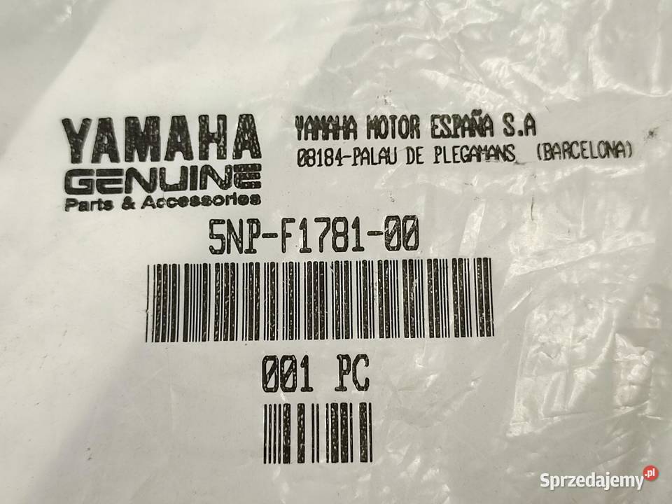 NAKLEJKA EMBLEMAT NA LEWY BOCZEK YAMAHA YP150D lubelskie sprzedam