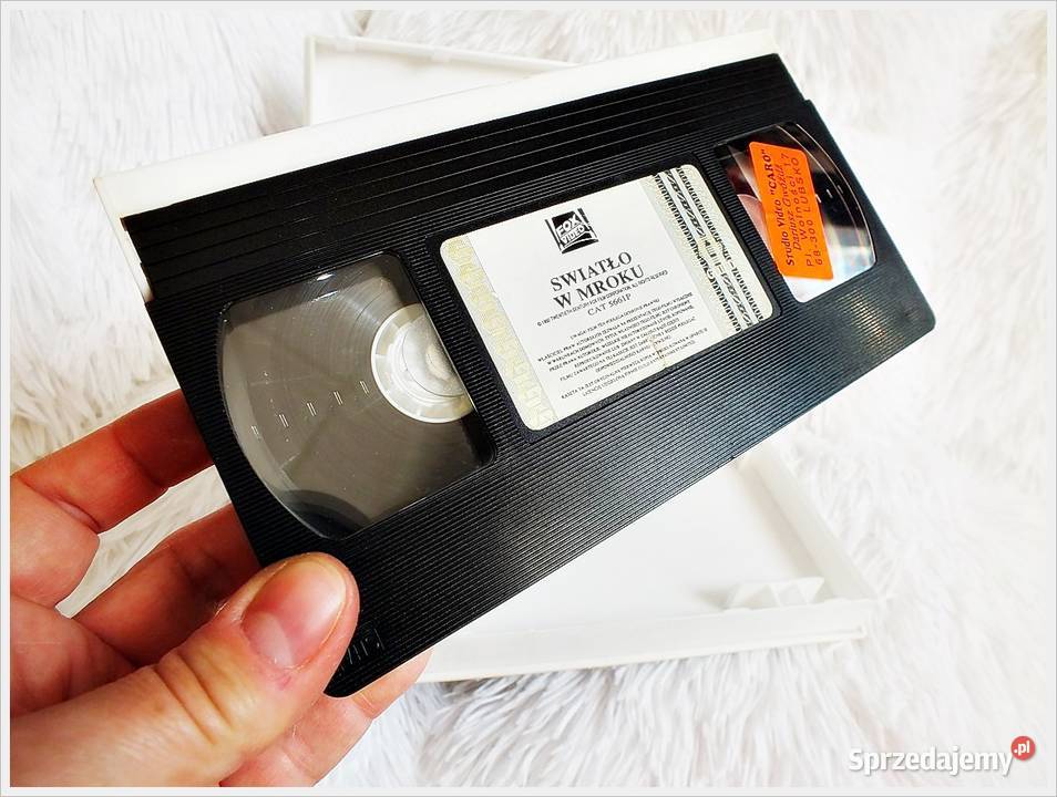 Kaseta VHS Film Światło w mroku Film 127min na Żary