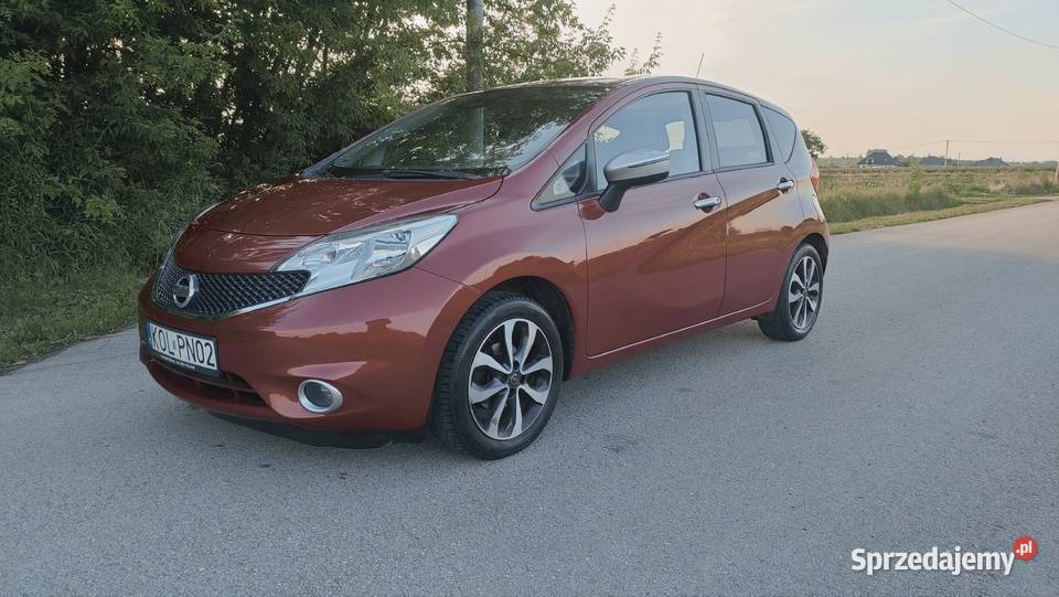 Nissan note 2015 I właściciel kupiony w polskim Słomniki