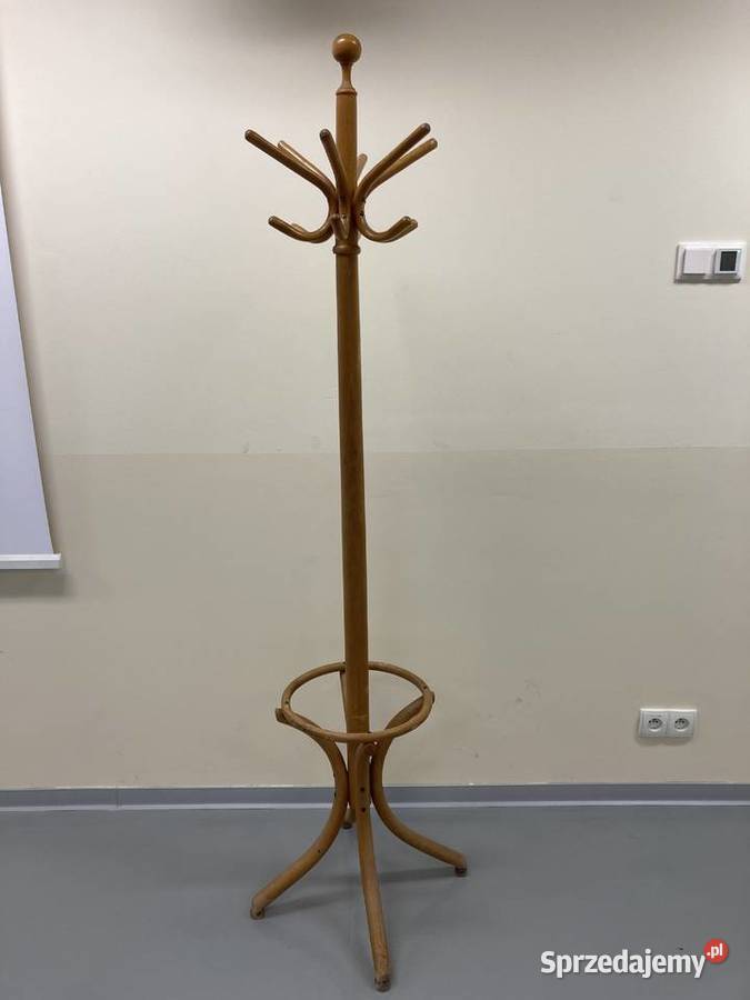 wieszak drewniany PRL Pozostałe