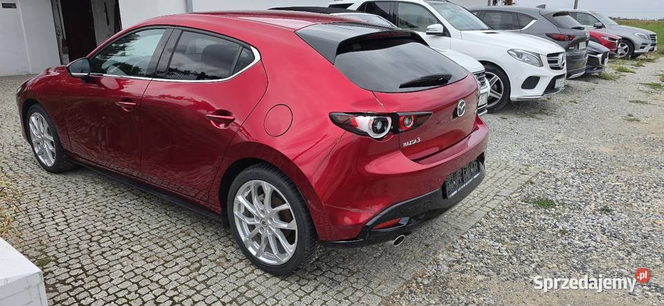 Mazda 3 MHybrid Bogata wersja wyposażenia czujnik martwego pola Strzelce Opolskie