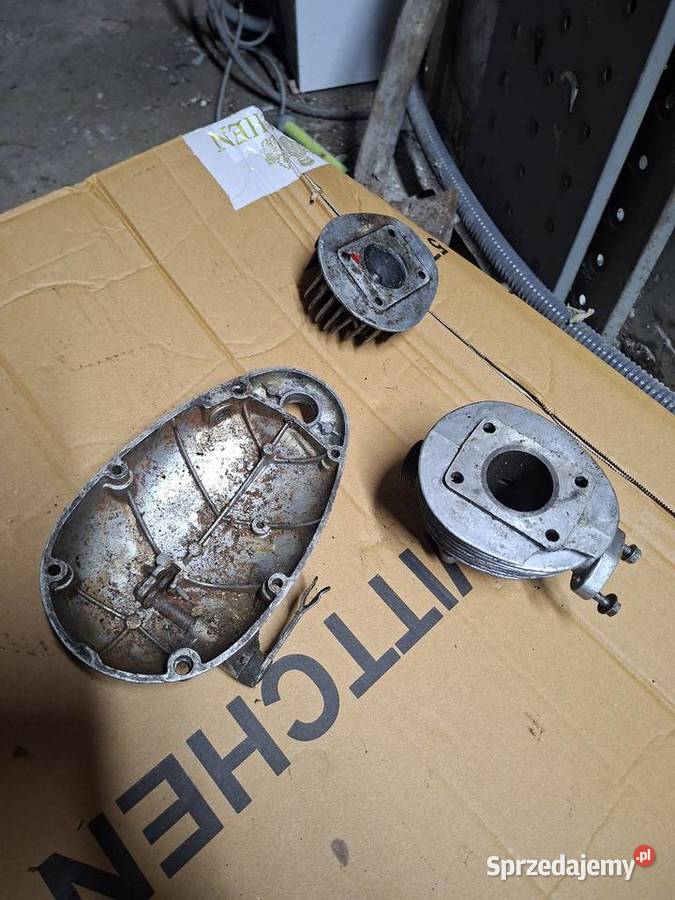Silnik pokrywa dekiel głowica cylinder Motorynka
