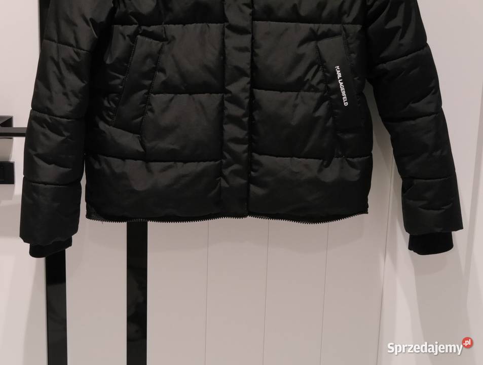 Karl Lagerfeld piękna kurtka 2w1 płaszcz 150 dziewczynka
