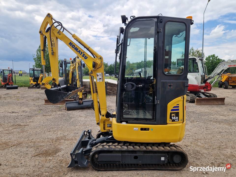 Minikoparka Komatsu PC 16 2018r 1800mtg Rok produkcji 2018 Ryżki