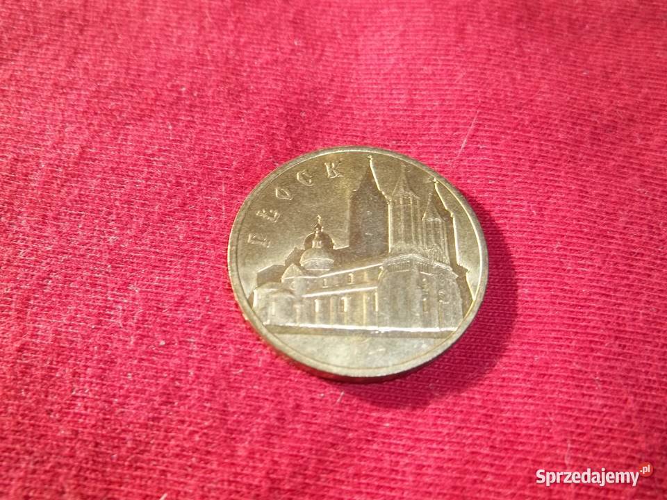 Moneta okolicznościowa 2 PłockHistoryczne Miasta Łódź