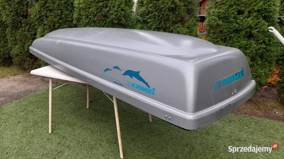 Box Bagażnik dachowy duży kamei Delphin 460 Garby