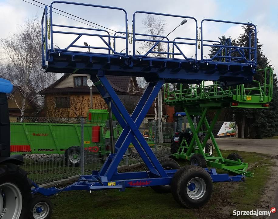 Platforma sadownicza do zrywania owoców unoszona Warka