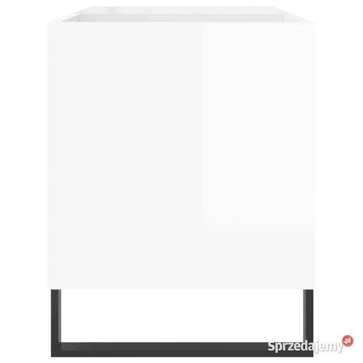 Szafka na płyty wysoki połysk biała 85x38x48 Warszawa