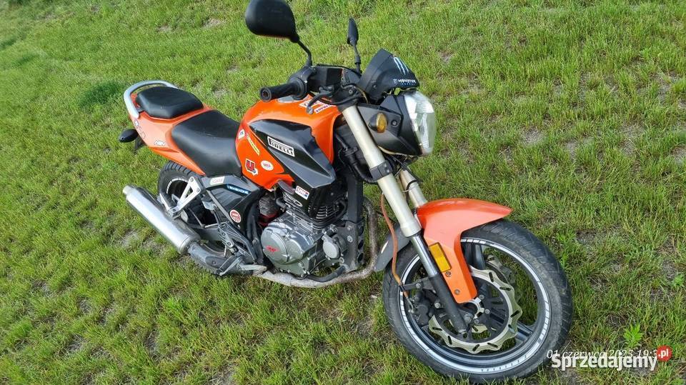 Motocykl Zipp Nitro 250 2010r 24000km mazowieckie Sierpc