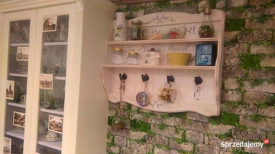 Wieszak prowansalski vintage rustykalny kuchenny