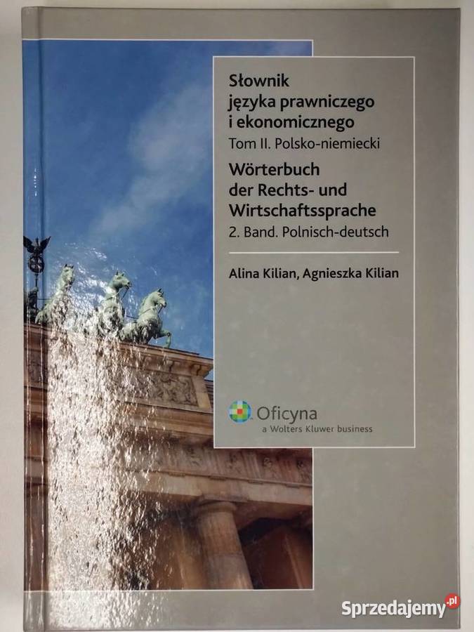 Słownik Języka Prawniczego i Ekonomicznego ISBN 9788326402067 Warszawa